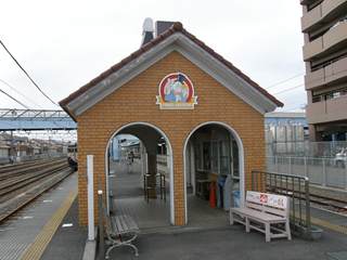 銚子駅−銚子電鉄ホーム出口